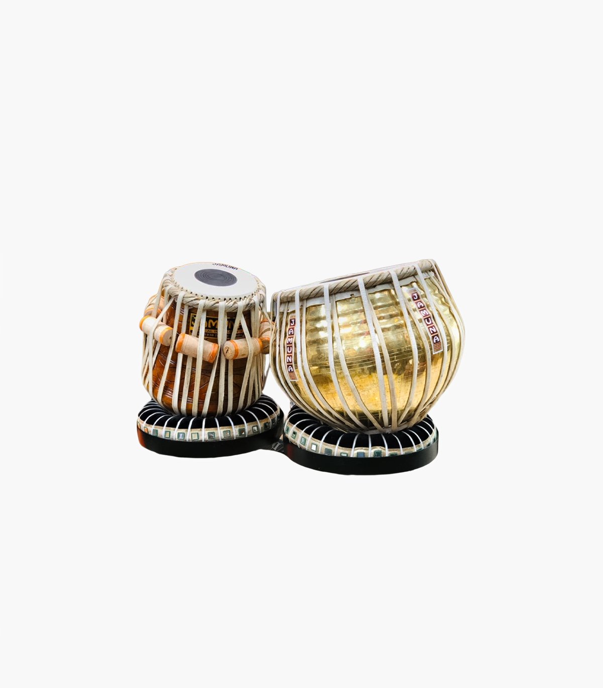 Jamuna Brass Tabla Kit | Heavy Weight | Professional Quality | Premium Sound