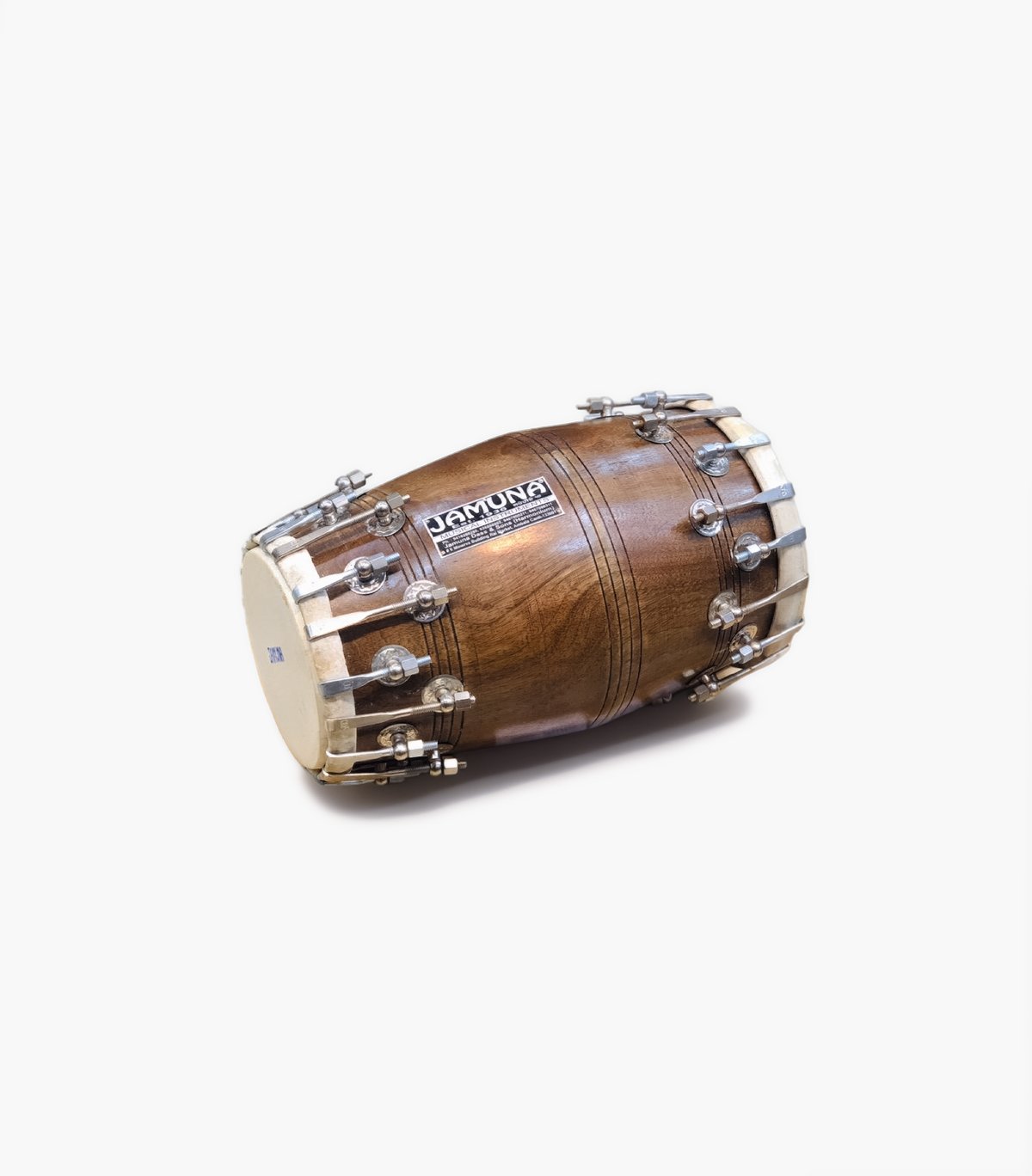 Jamuna 36 Nut Bolt Dholak | Concert Quality Professional Dholak Drum