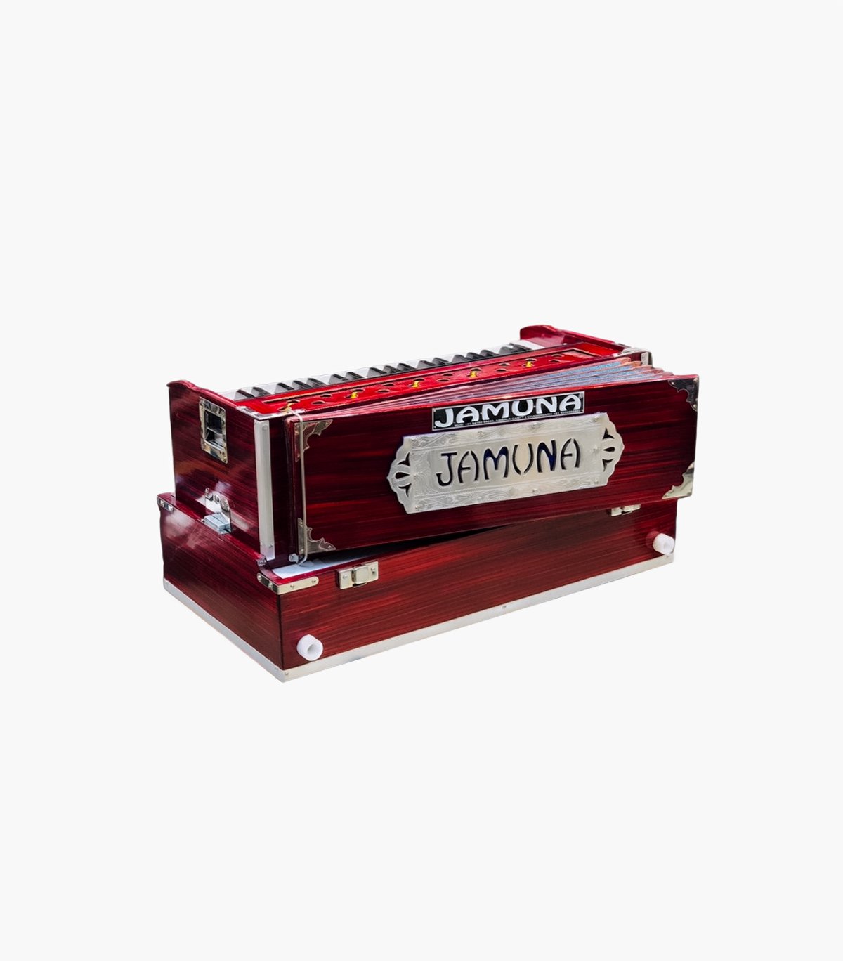 Jamuna Folding Harmonium | 2 Line Baithi Kangi | Portable | Without Stoppers