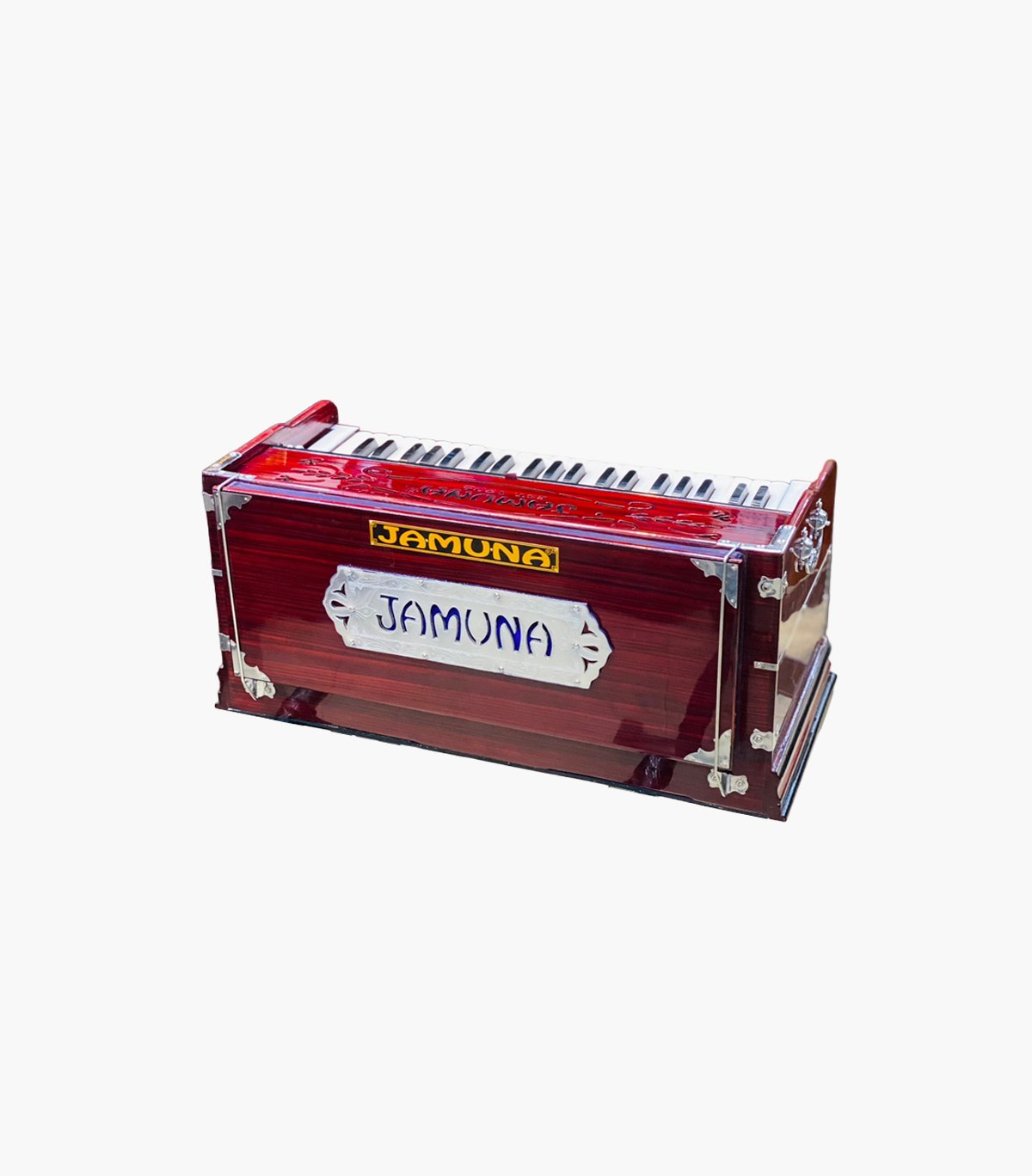 Jamuna 3 Set KH Reeds Harmonium | Bass Male Madin Lines | Left Coupler | Professional Harmonium