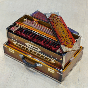 JAMUNA  | Sunburst Colour 3 Line Original Premium Reeds Scale Changer | Bass Male Female Line | 9 Scales With Left Coupler | Full Brass Fitting
