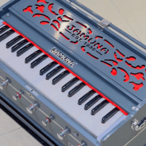 JAMUNA Harmonium 2 Line 39 keys Grey Color Harmonium