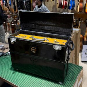 Harmoniums Fiberglass Case with wheels Soft Thick Padded Cover for Travelling and Storage
