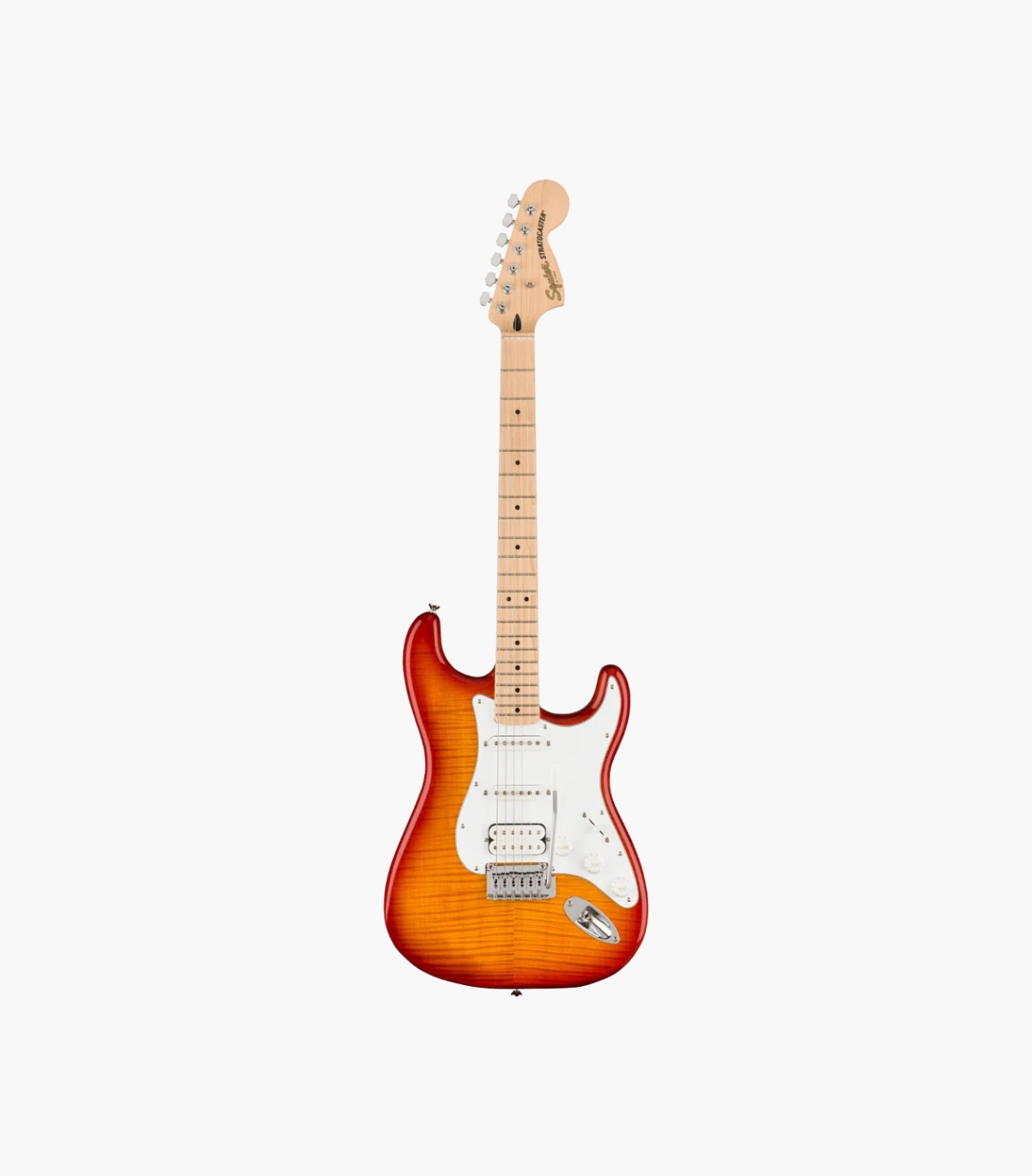 Fender Squier Affinity Series Stratocaster FMT HSS Electric Guitar Sienna Sunburst Finish