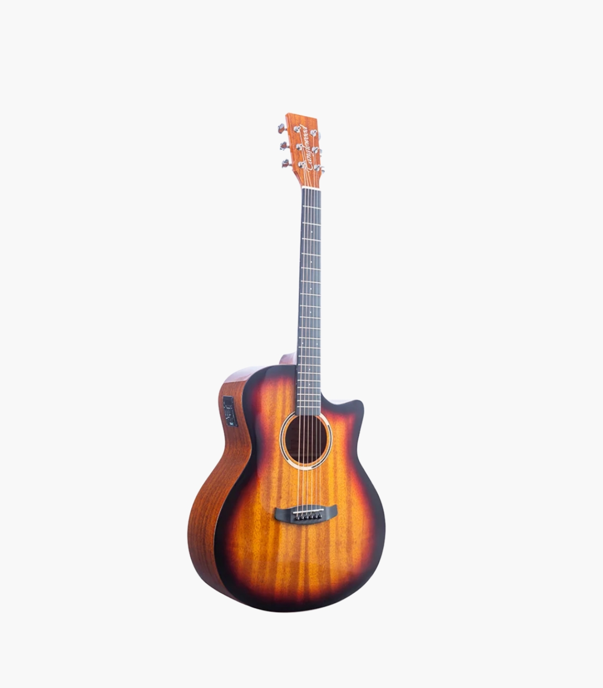 Tanglewood DBT VCE SBG – Discovery Exotic Venetian Cutaway Semi Acoustic Guitar - Sunburst Gloss Finish - Image 7