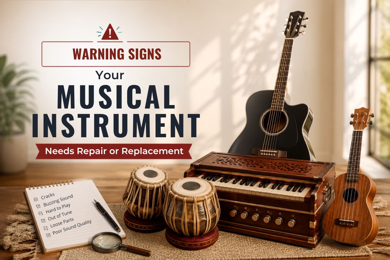 5 Warning Signs Your Musical Instrument Needs Repair or Replacement