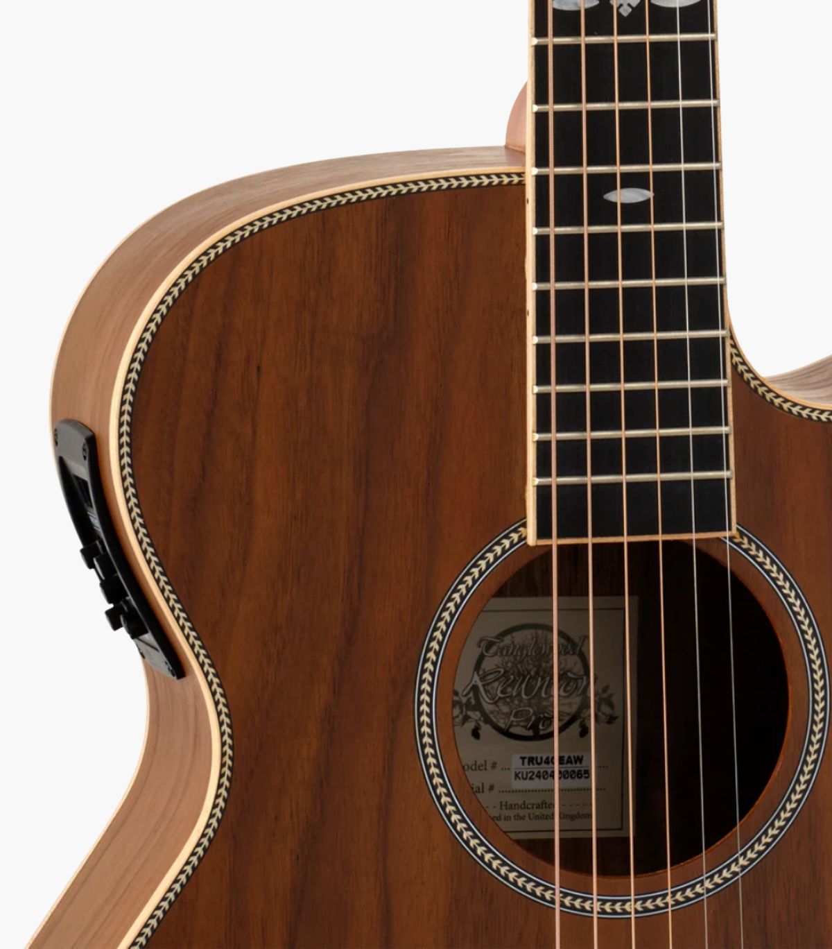 Tanglewood TRU4CEAW Reunion Pro Series Super Folk Semi Acoustic Guitar - Image 3