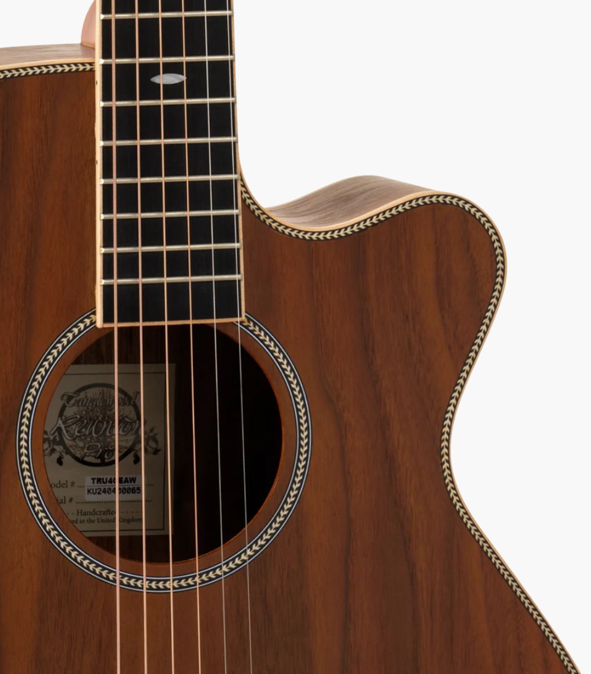 Tanglewood TRU4CEAW Reunion Pro Series Super Folk Semi Acoustic Guitar - Image 4